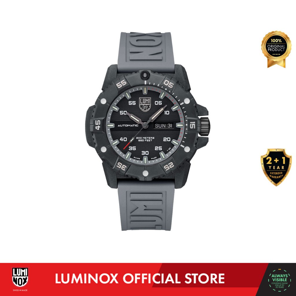 Luminox 3862, Master Carbon SEAL Automatic, Military Dive Watch, 45 mm - Jam Tangan Pria