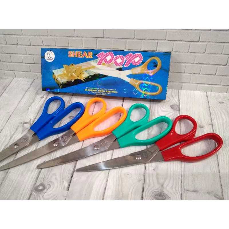 

GUNTING HANKWANG - gagang warna warni - gunting serba guna bisa untuk kain, kertas, plastik, gunting rambut juga bisa