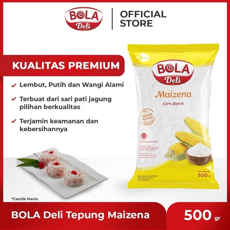 

Bola Deli Tepung Maizena Bebas Gluten 500gr