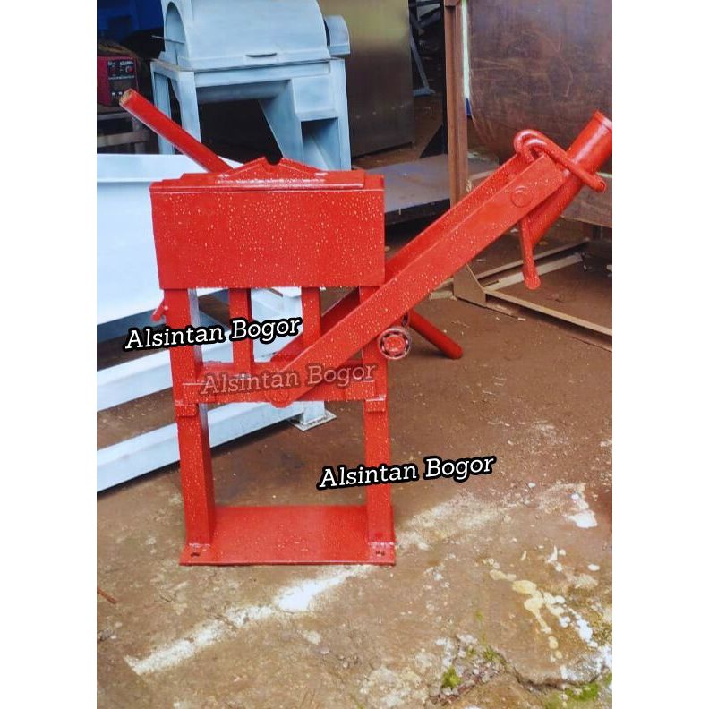 Alat Cetakan Batako Sistem Genjot Manual Hand Press