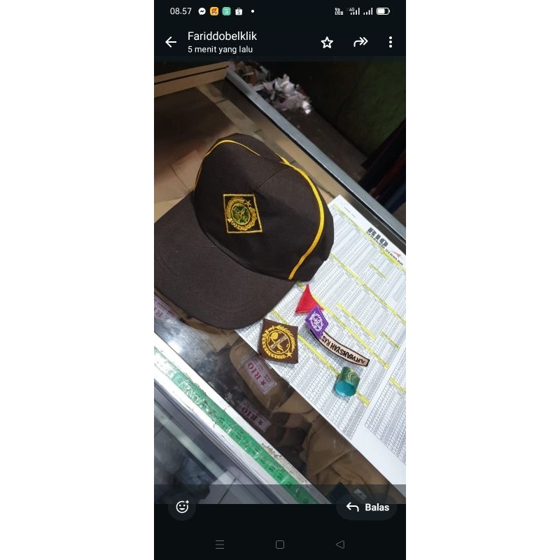 Topi Pramuka Siaga Putra dan Putri Topi Pramuka Siaga Topi Siaga Pramuka