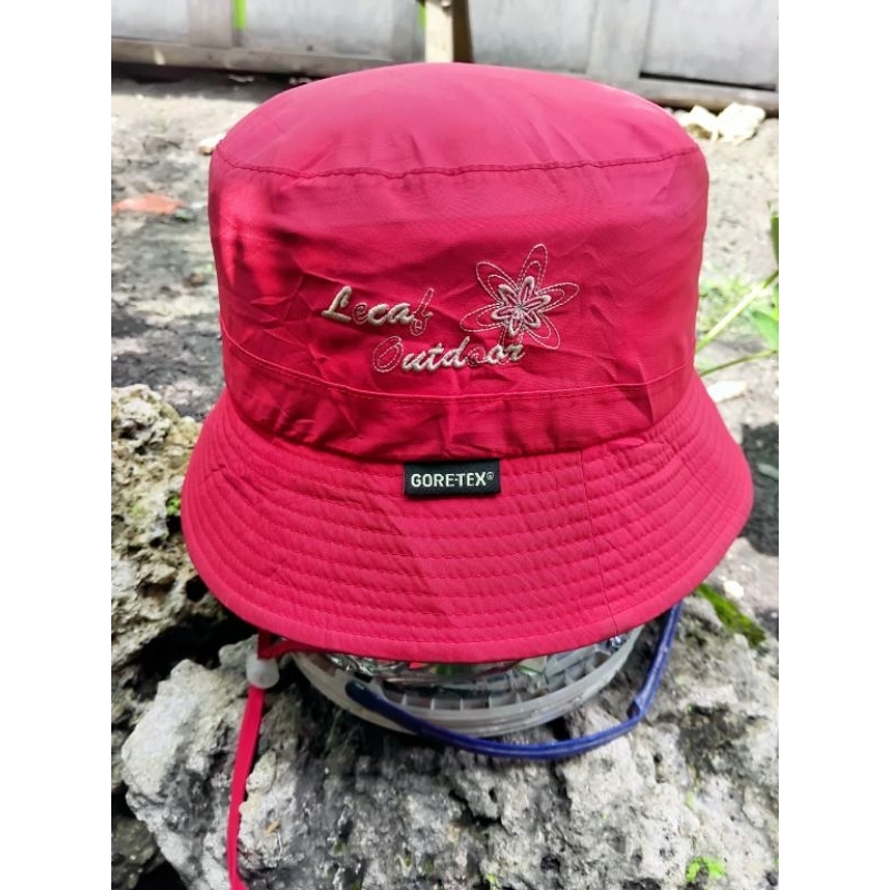bucket hat lecaf goretex topi bucket dewasa