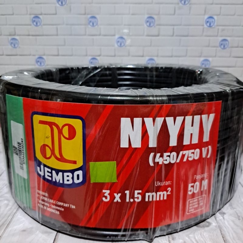 Kabel Jembo NYYHy 3x1.5 Per Roll