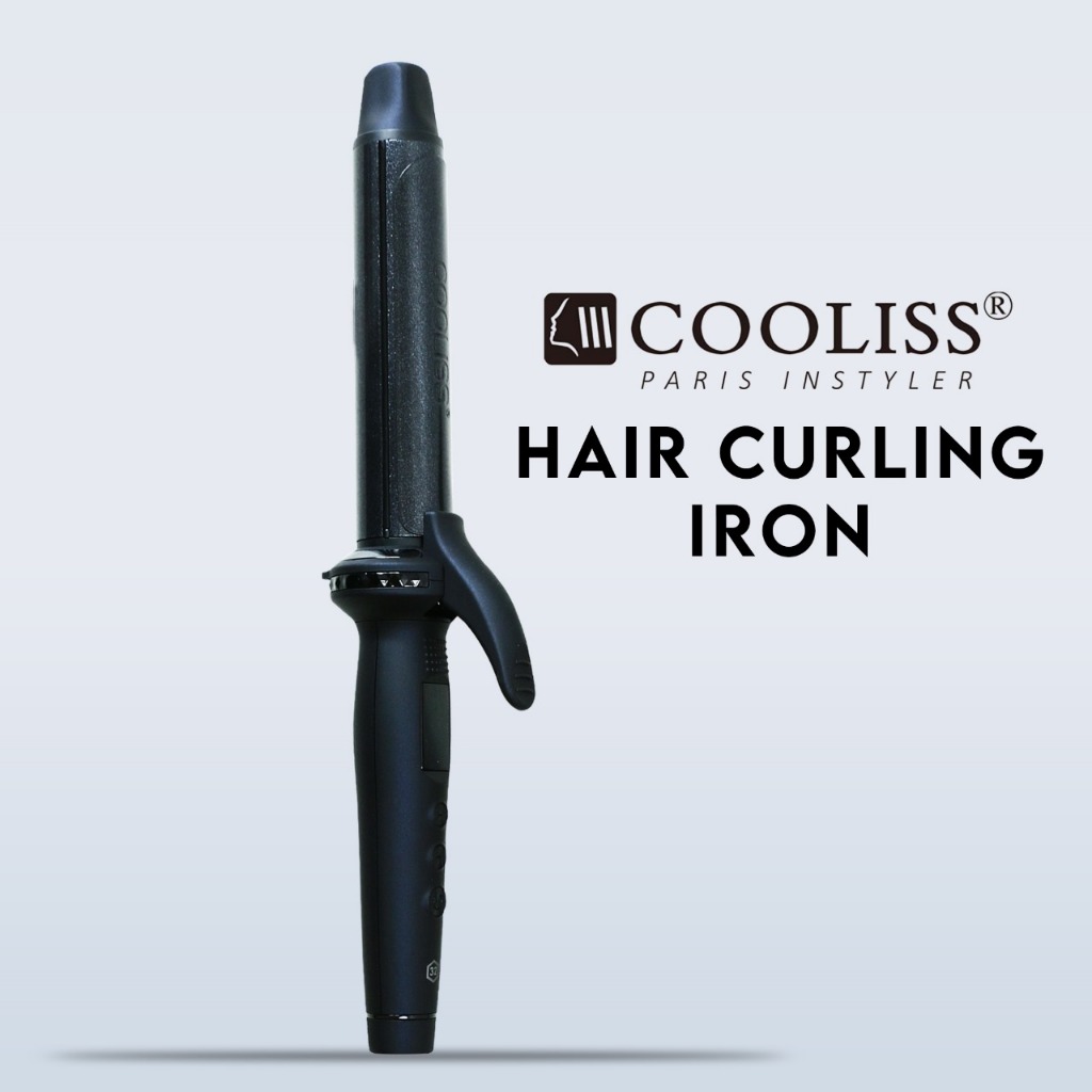 COOLISS CURLING IRON - ROTATING CURLING IRON