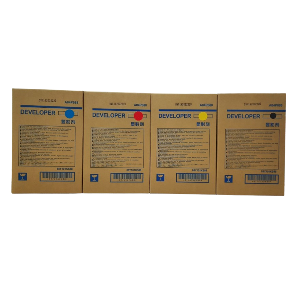 Developer DV614 Compatible Konica Minolta Bizhub Press C1060 C1070 630gram