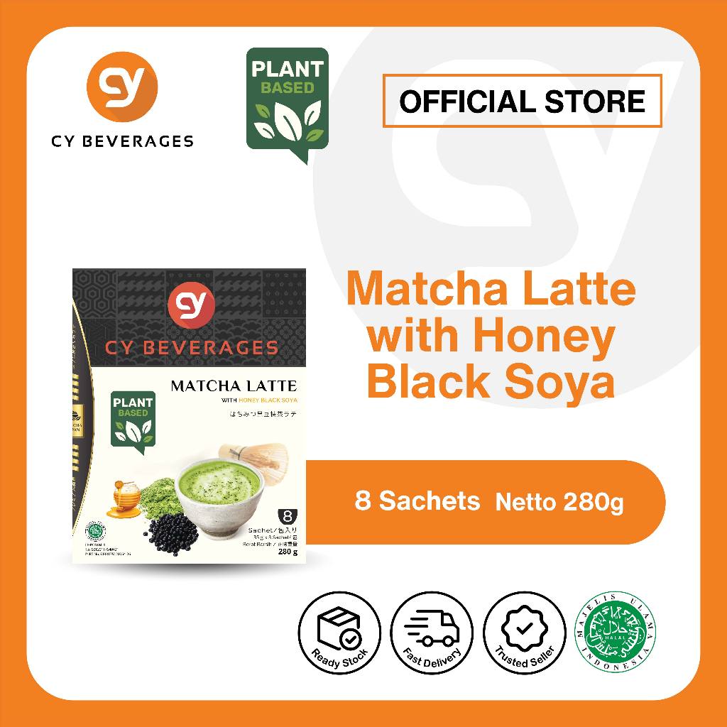 

CY Matcha Latte Black Soya With Honey Box 8s