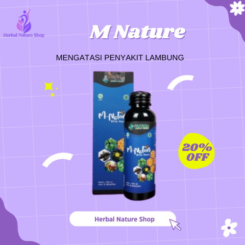 M Nature Madu Pahit Hitam Original 100 ml | Madu Hitam Herbal BPOM