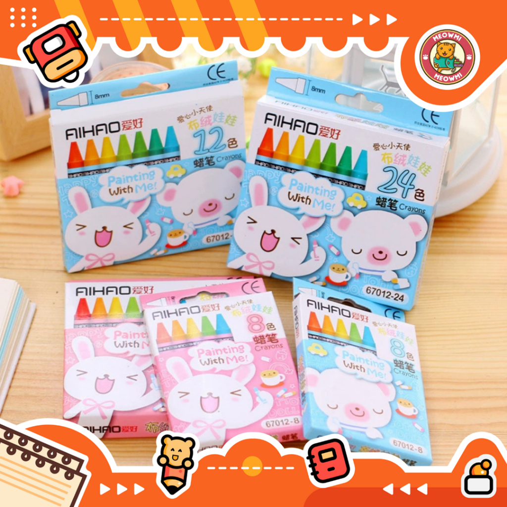 

Crayon Warna Aihao Krayon Lilin Untuk Mewarnai Alat Seni Lukis CPS0016