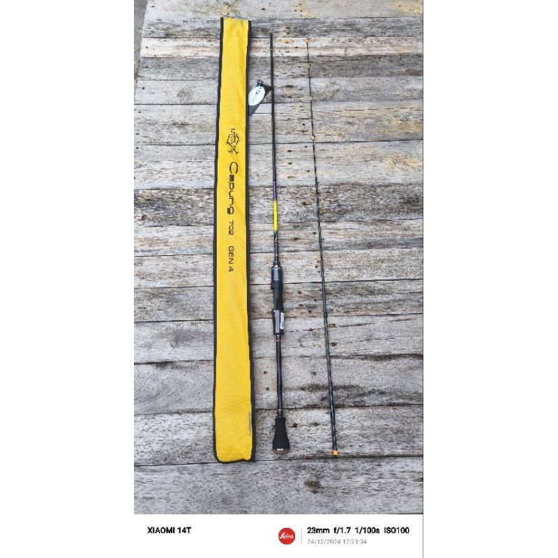 joran relix Nusantara Capung 702 ,  622 gen 4 pancing spinning casting