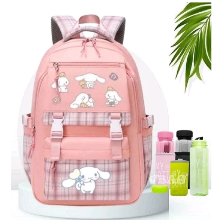 Tas sekolah anak perempuan SD SMP SMA Free botol/Tas sekolah anak perempuan aesthetic/Tas sekolah an