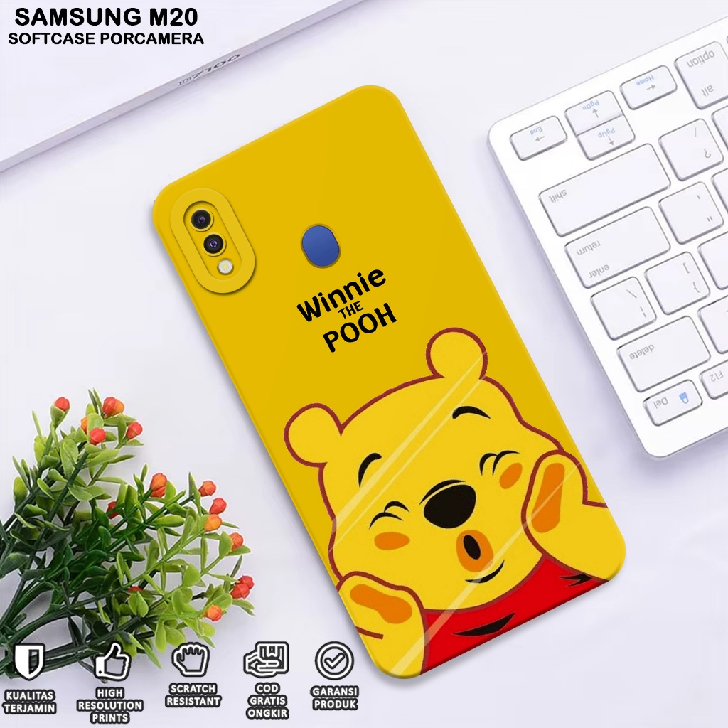 Case Hp Samsung M20 - Casing Hp Samsung M20 - Softcase Samsung M20 MOTIF KARTUN - Case Samsung M20 -