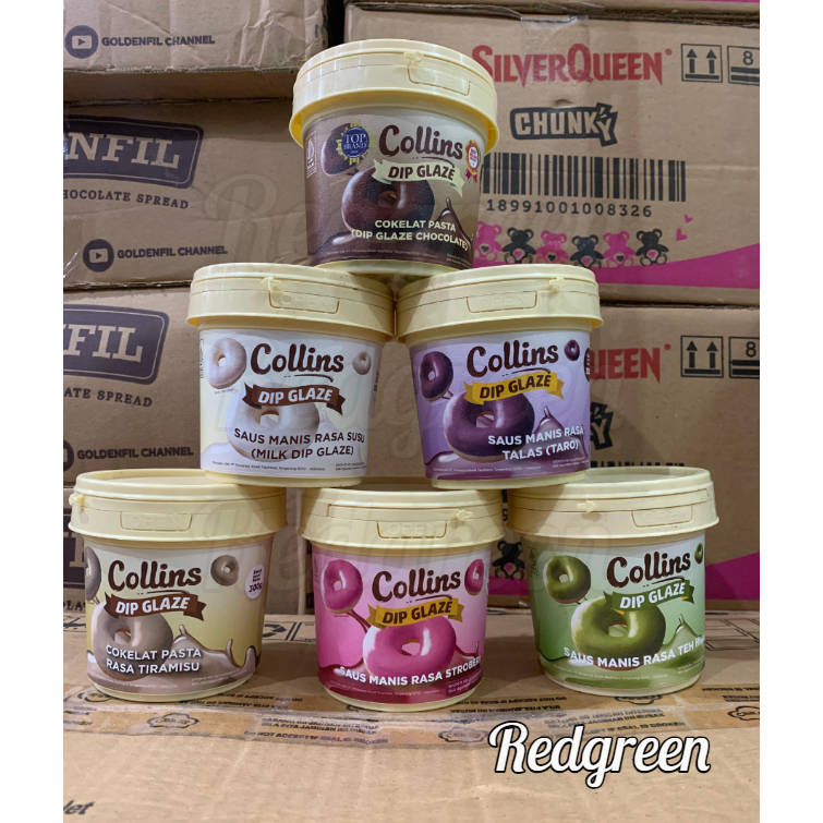 

Gooku 28 Store Selai Collins Dip Glaze 300Gram Collins Dip Glaze Toping Aneka Rasa