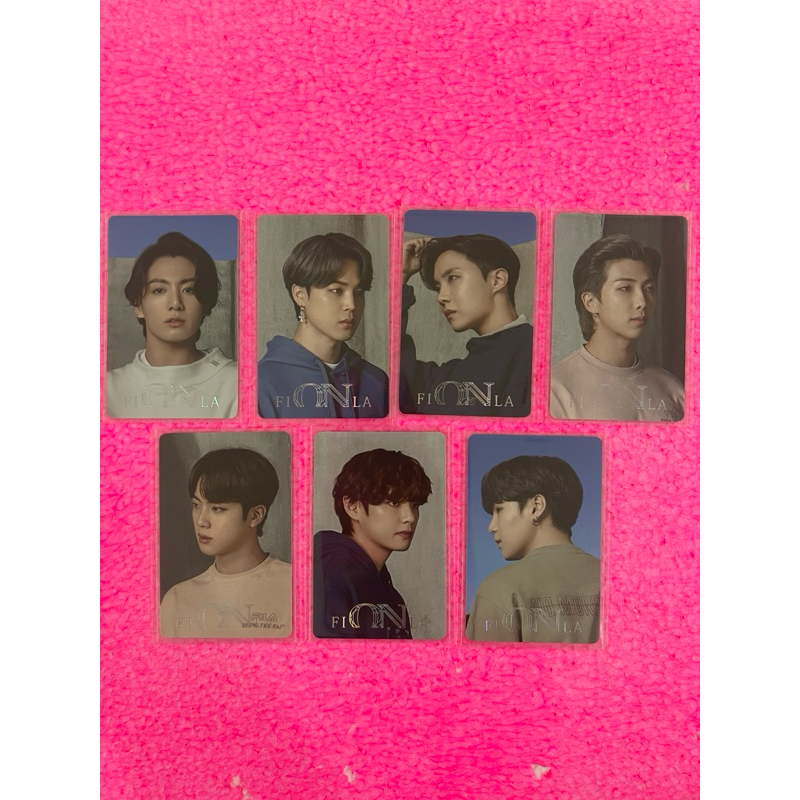 PC BTS x Fila Hoodie Official [Night] (READY STOCK)