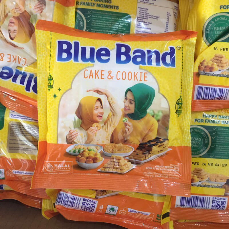 

Margarin Blueband Cake & Cookie Sachet 200gr