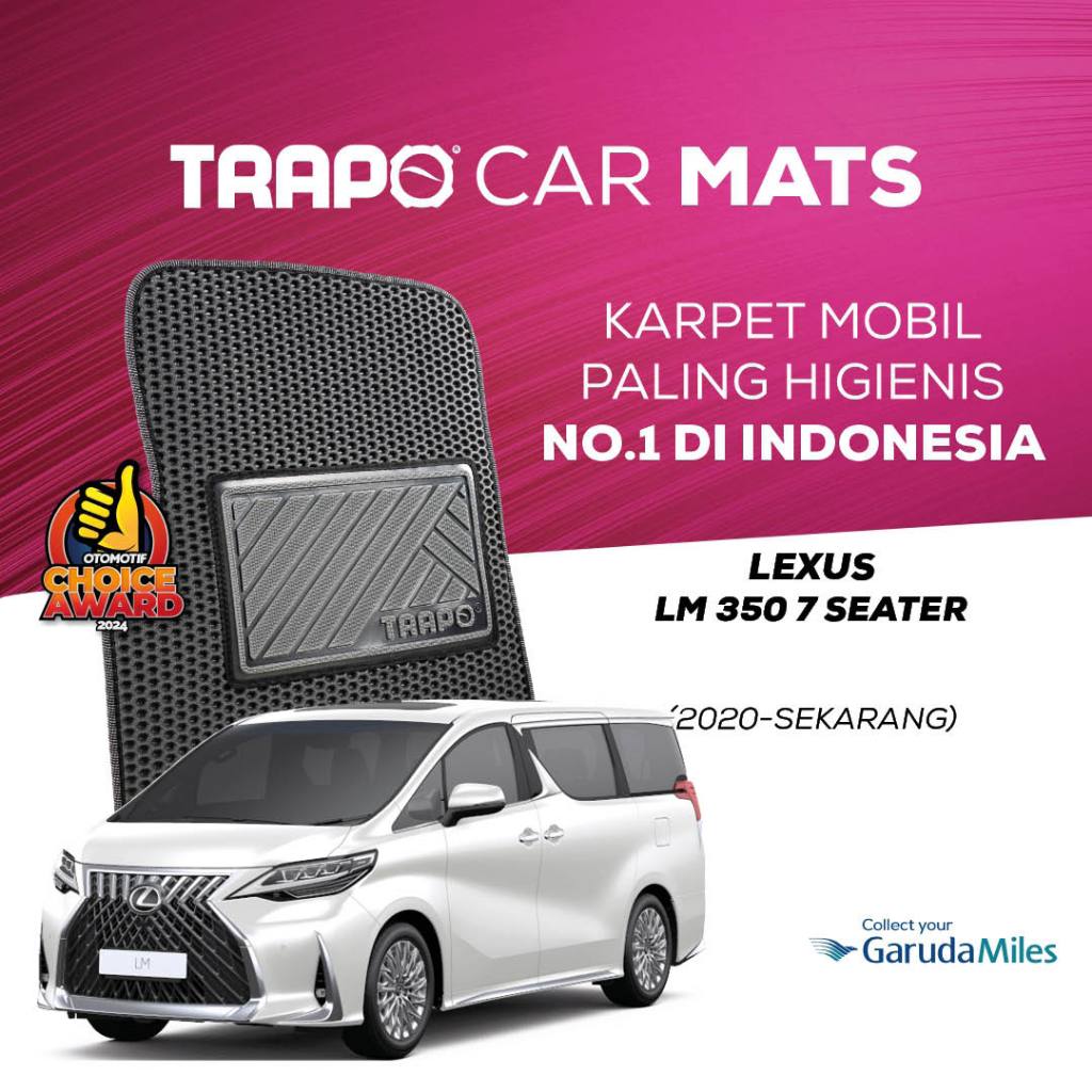 Karpet Trapo Mobil Lexus LM 350 7 Seater (2020-Sekarang)