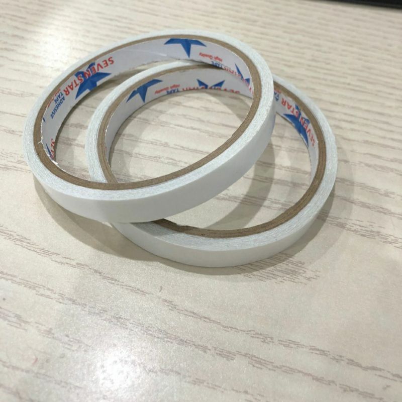 

(ECERAN) Double Tape Putih ½ inch x 7 Meter