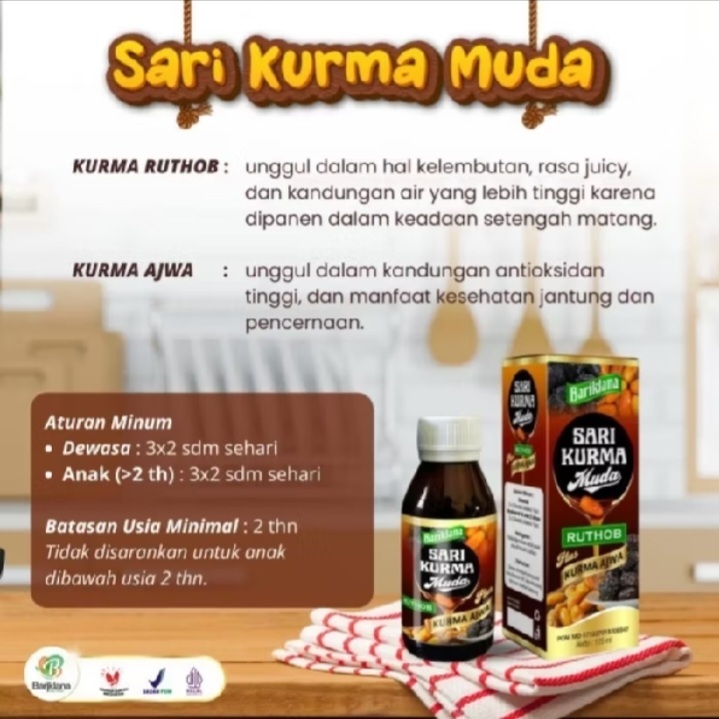 

SARI KURMA MUDA RUTHOB PLUS KURMA AJWA