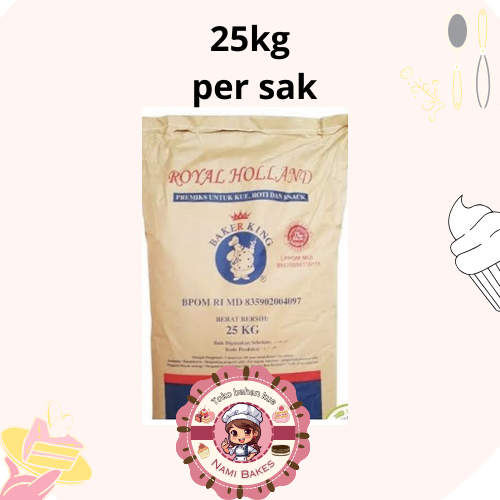 

Tepung Susu Royal Holland 25kg ( per sak ) Milk Powder Full Cream