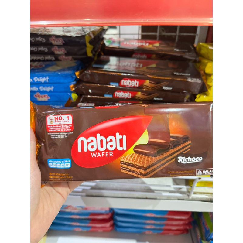 

Nabati Wafer Krim Cokelat 110g