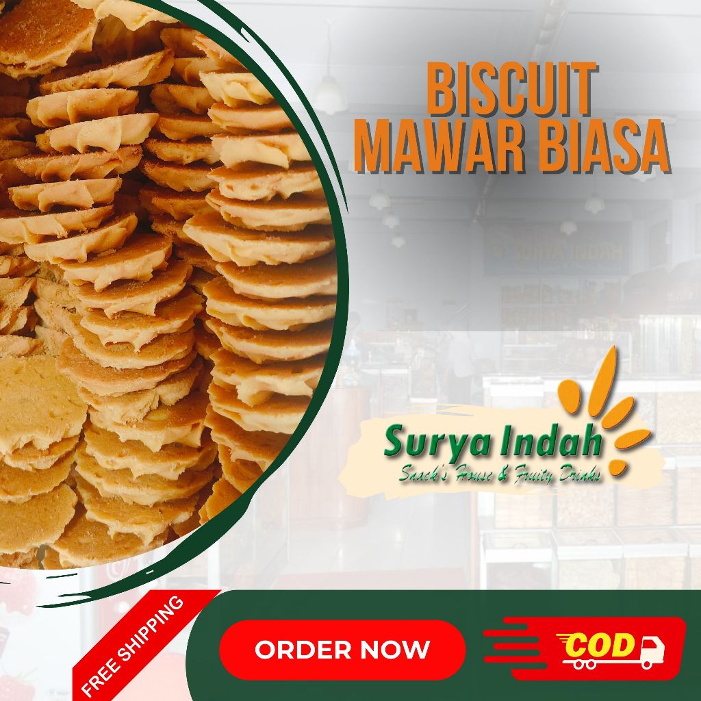 

Kue Mawar Jadul Curah 100gr Surya Indah Jombang