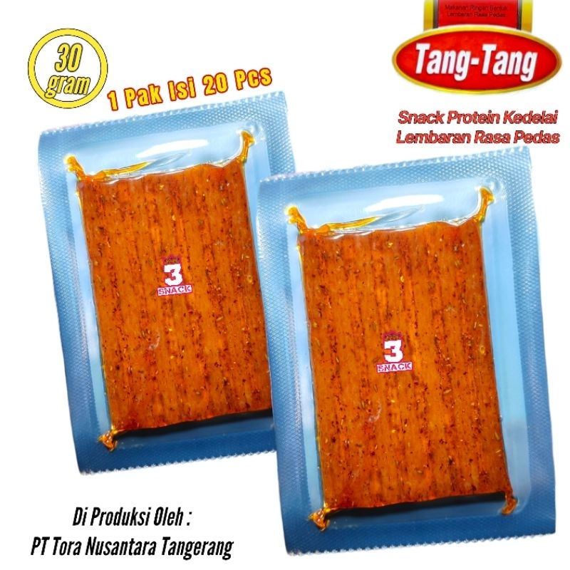 

Ay00! 1 PAK SNACK CEMILAN PEDAS TANG TANG ISI 20