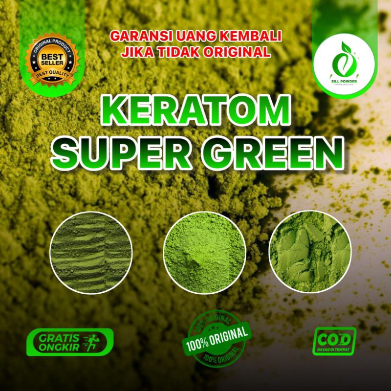 

SILL POWDER BUBUK DAUN HIJAU 100% ORIGINAL DAN BONUS 130g