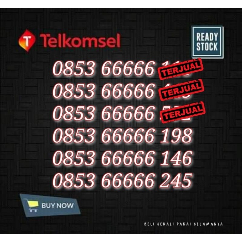 Perdana Nomor Cantik Kartu AS Panca 6 | 66666