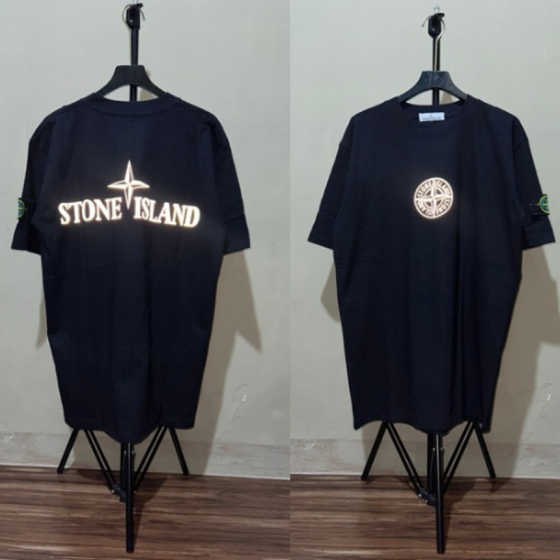 KAOS SI REFLEKTIF KAOS 16S KAOS MIROR 1:1 ORIGINAL KAOS OVERSIZE KAOS PULAU BARU