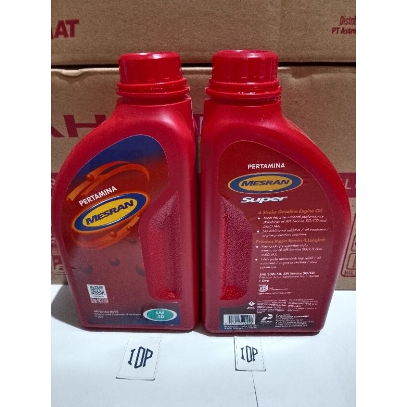 oli mesran super 1 liter original murah