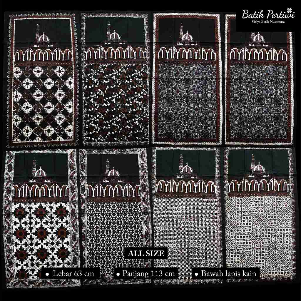 Sajadah Sogo Batik Katun Premium - Batik Pertiwi Jogja