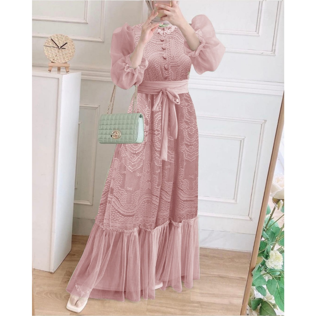 JYACOLECTION-DRESS GAMIS LEBARAN-GAMIS LEBARAN 2025-BAJU GAMIS LEBARAN-OOTD KONDANGAN-GAMIS KONDANGA