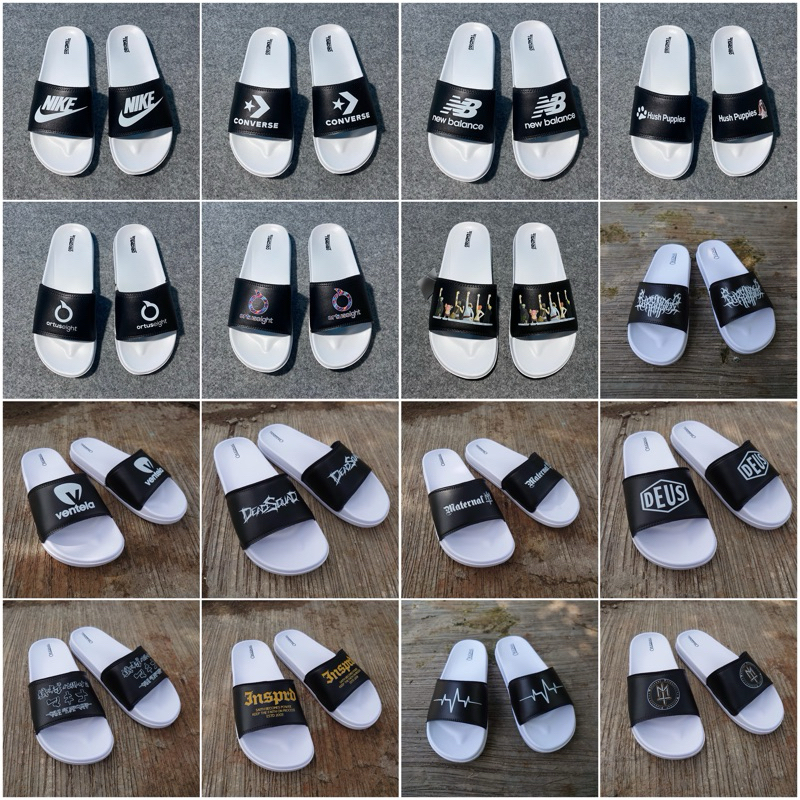 paket grosir usaha sandal sendal slop selop distro pria wanita kece kekinian