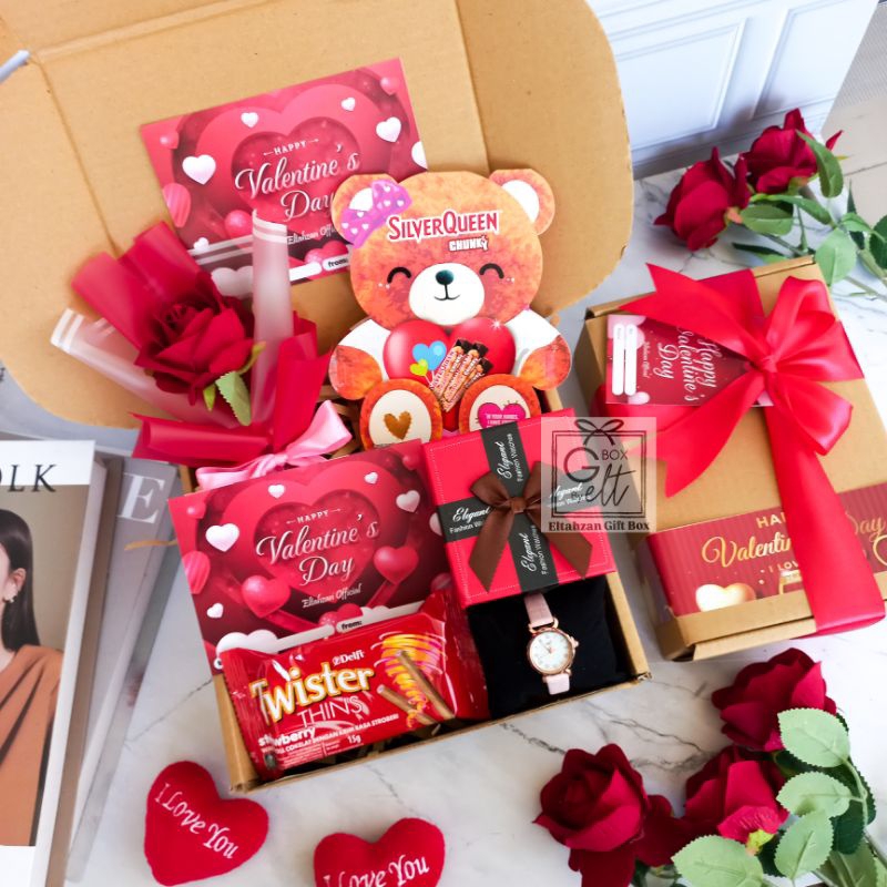 

[Happy] Hampers Cokelat Premium Silverqueen Gift Box Snack Valentine Hadiah Wisuda Graduation Ulang Tahun