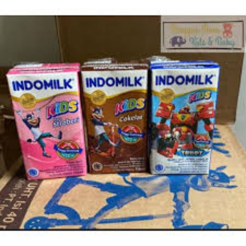 

INDOMILK KIDS SUSU UHT DUS | KARTON ISI 40 PCS X 115ML