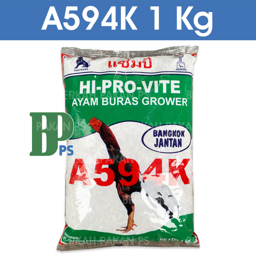 Pakan Ayam Buras Pur A594K 1 Kg Original Pabrik Pokphand
