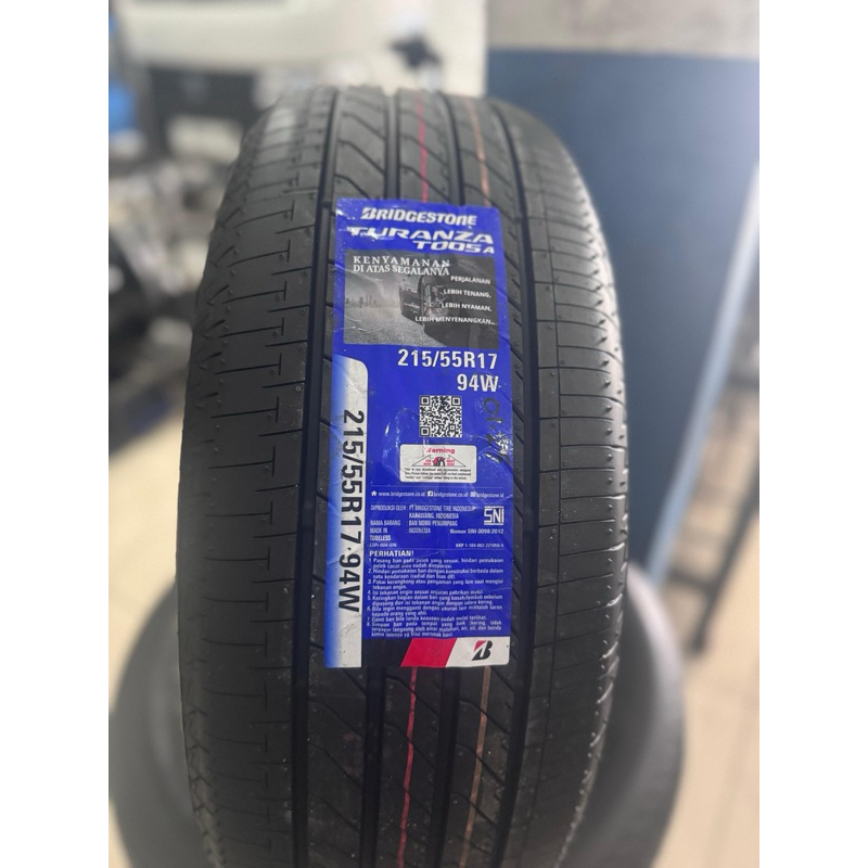 ban baru uk 215/55 ring 17 bridgestone turanza