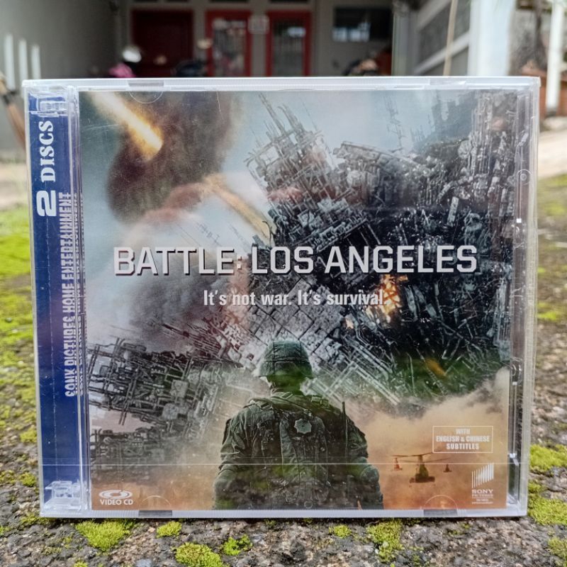 Battle: Los Angeles VCD VideoCD (2011) Original Sony Pictures Made in Singapore Sealed Nos