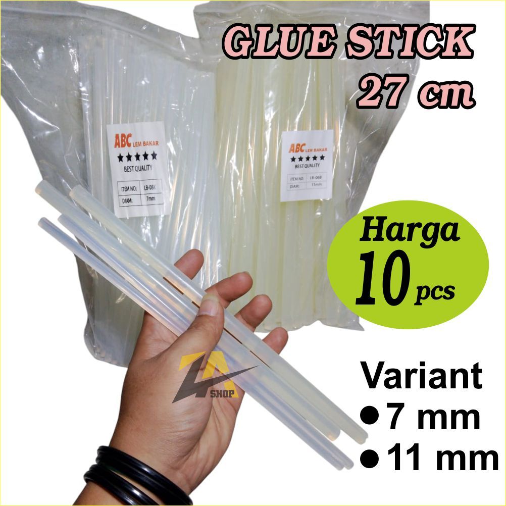 

LEM SERBAGUNA / LEM TEMBAK / REFIL GLUE STIK / LEM BAKAR / LEM KERAJINAN/GLUE STIK/ LEM BAKAR