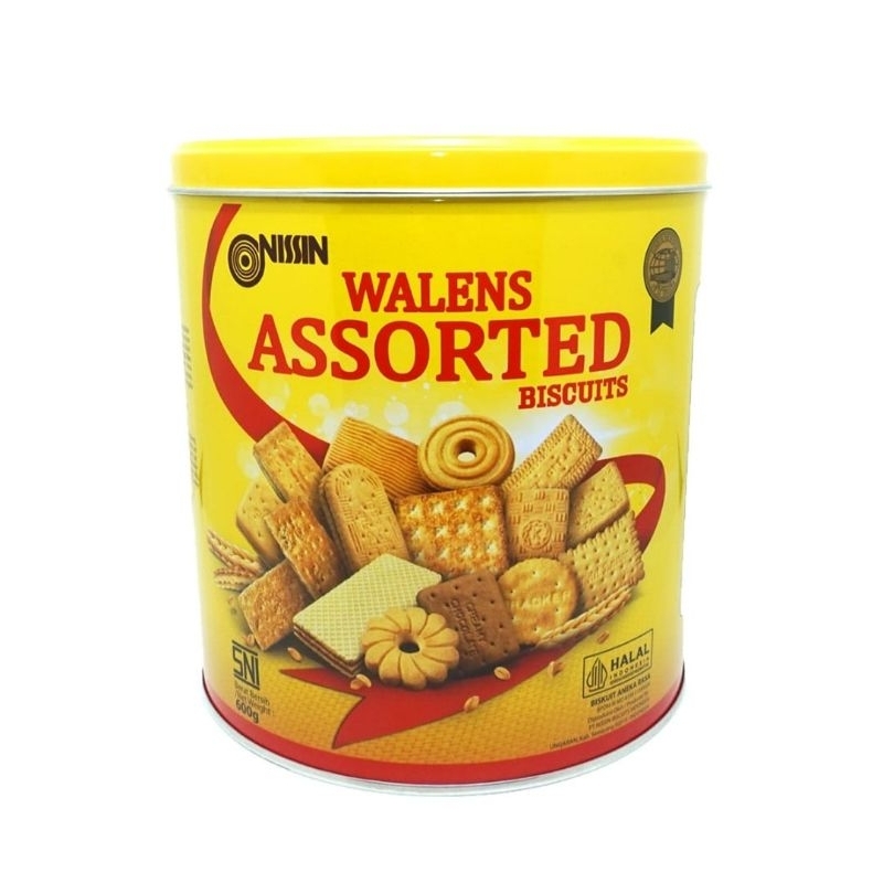 

NISSIN WALENS ASSORTED (Biscuit Kaleng) / NISIN / LEBARAN / BISCUIT LEBARAN