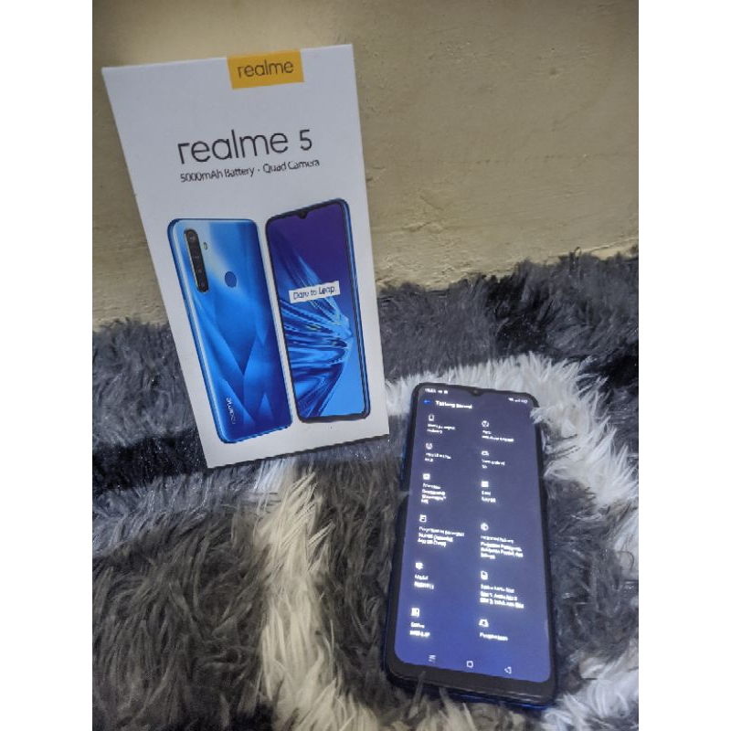 HP second realme 5 dan redmi 5 plus