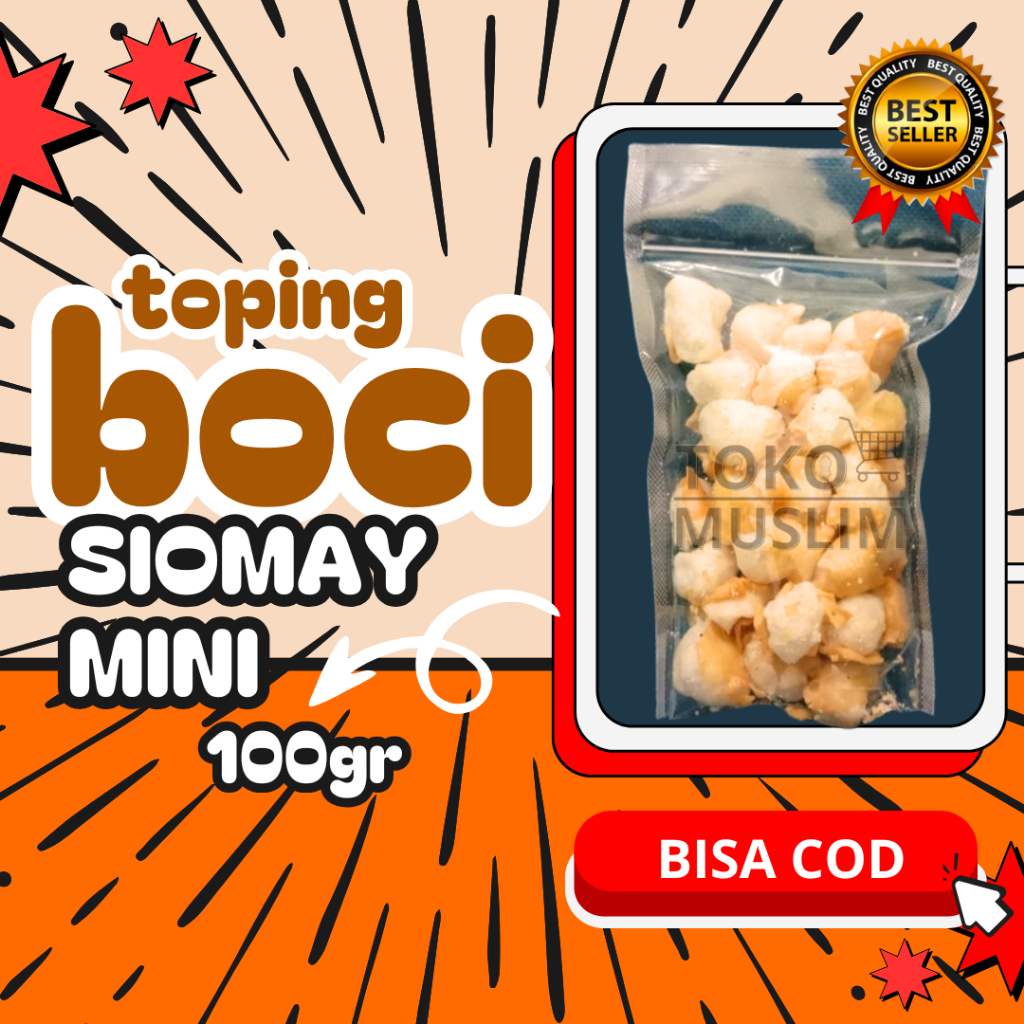 

Siomay mini kering 100Gr TERMURAH!! ENAK GURIH