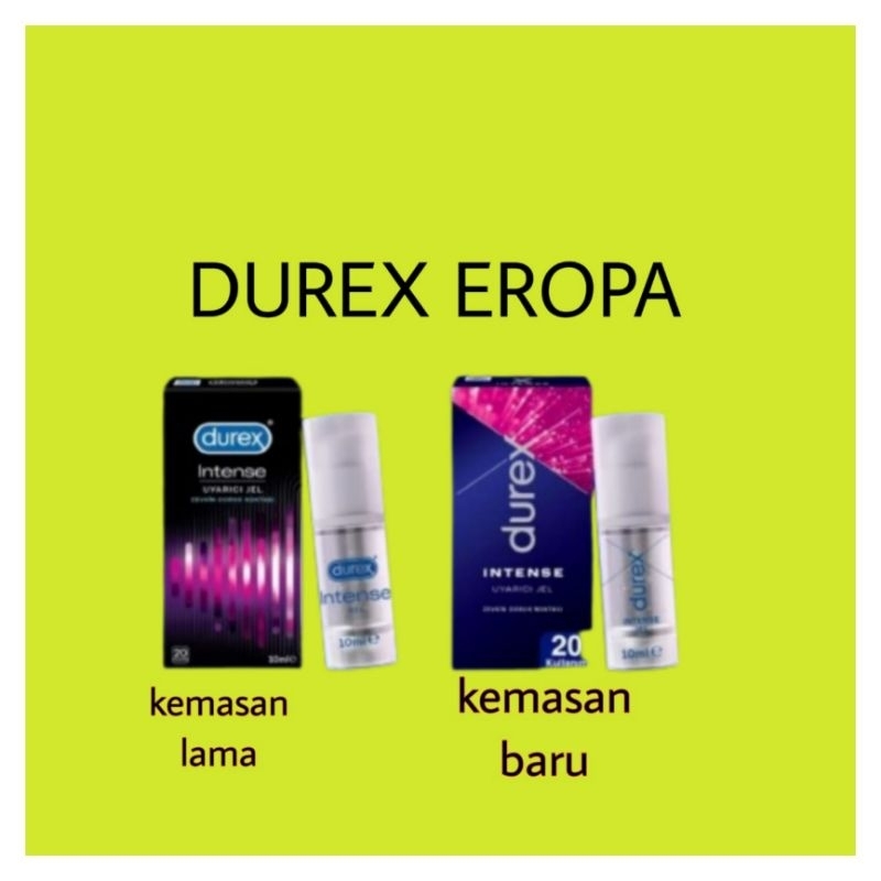 NEW DUREX-INTENSE ORGASMIC FOR WOMAN ORIGINAL 1PC
