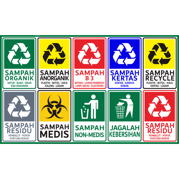 

STICKER TEMPAT SAMPAH VINYL PREMIUM 2