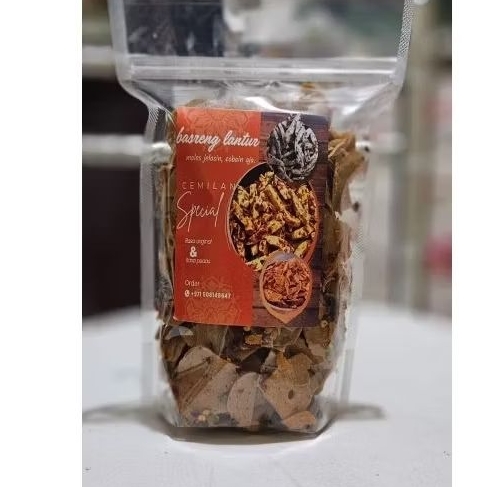 

basreng lantur viral rasa daun jeruk gurih dan pedas