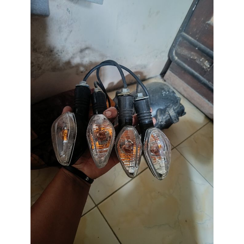 lampu sein set cb150r old
