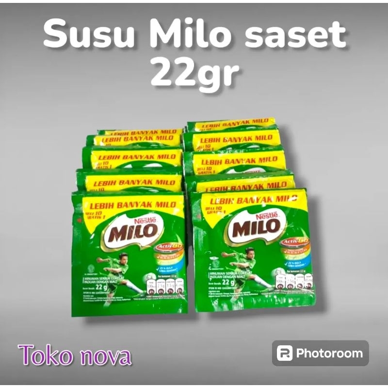 

SUSU MILO SASCHET 22GR @10Pcs