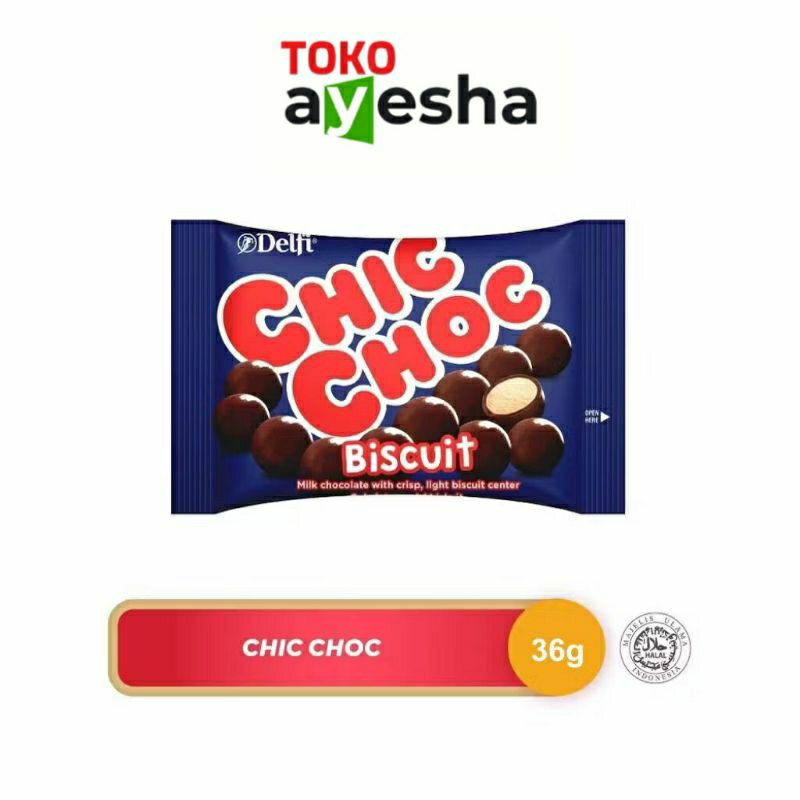 

Delfi Chic Choc Biscuit 36 gr