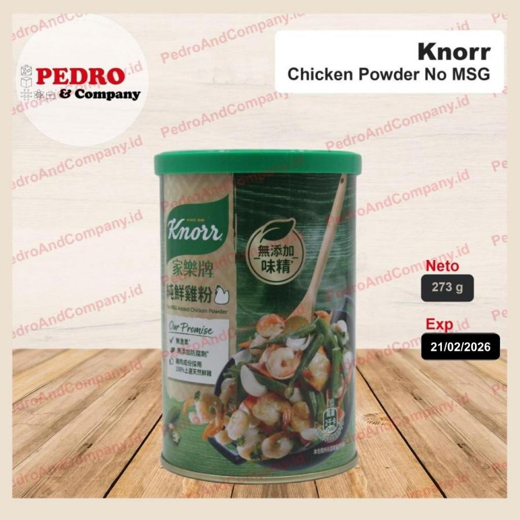 

Knorr chicken powder no msg 273 gram - import hongkong
