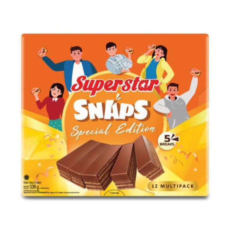 

Roma Wafer Superstar Snap Box 10 x 28gr