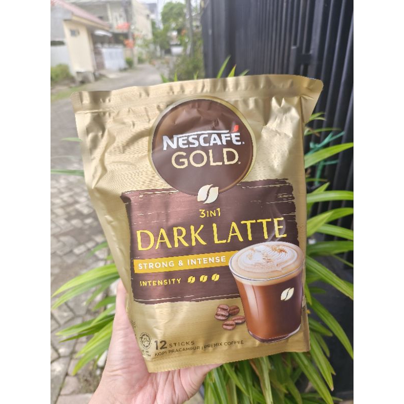 

nescafe dark latte